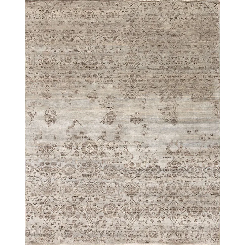 Amour Wool &amp; Silk, 148564 Delight, Blue/Brown