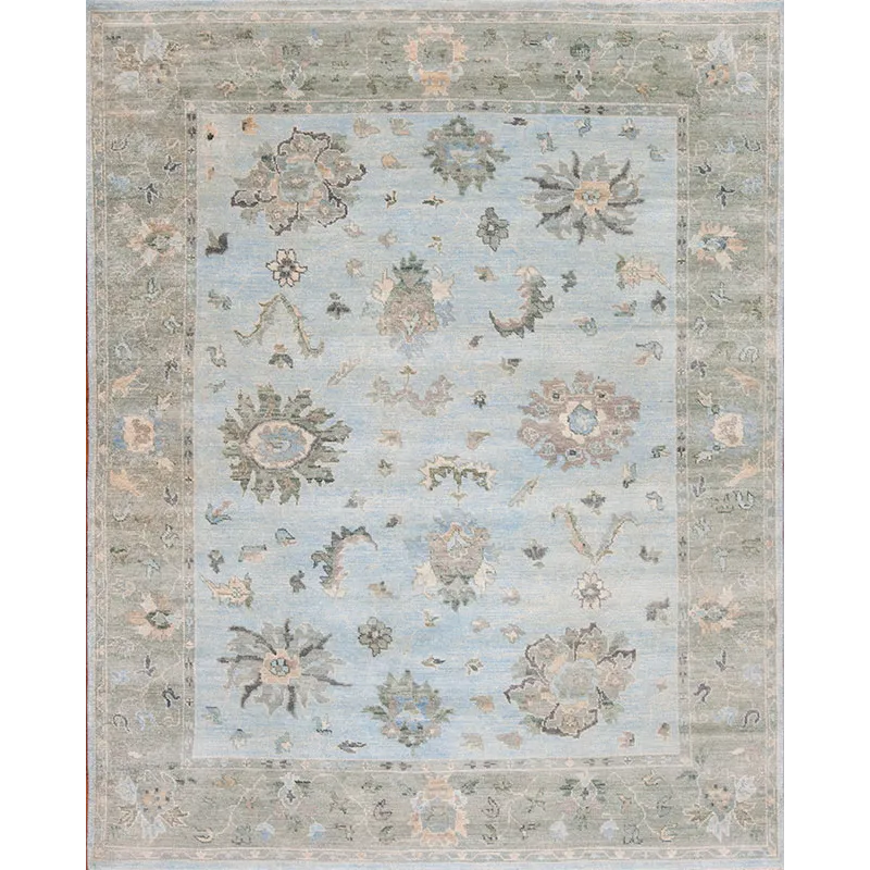 Assorted Traditional 148853 Vogue Coll Oushak Havana, Blue