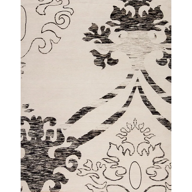 Modern Tibet 3 , Botanical, Ivory