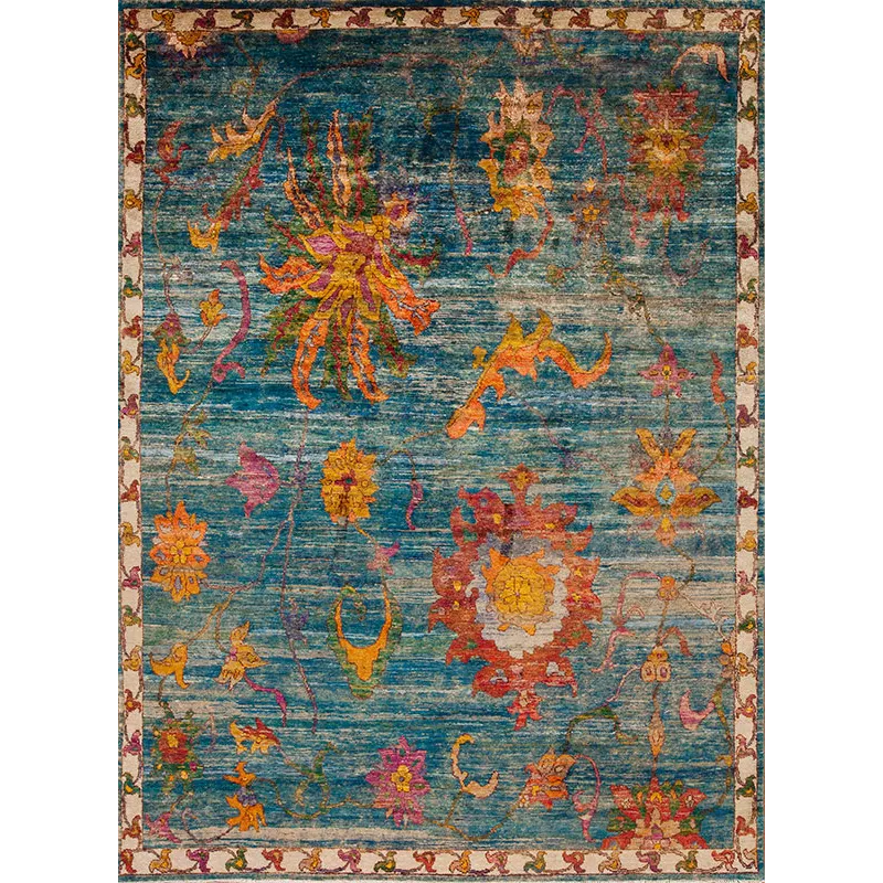Assorted Transitional 149104 Sari Silk Sample Turquoise