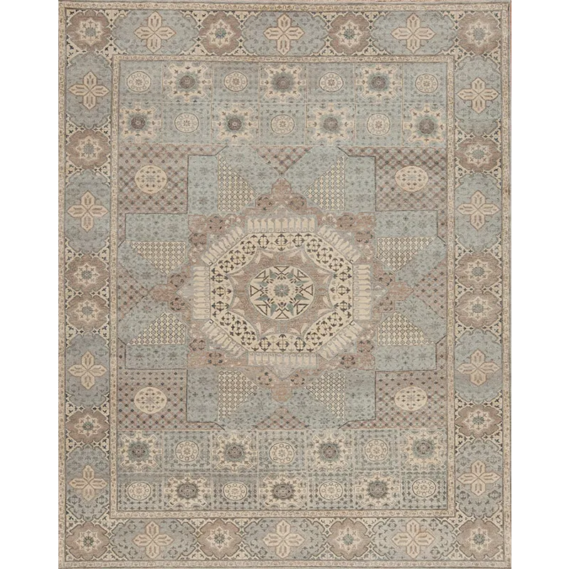 Egyptian, Pyramids, Blue-Grey/Blue-Grey