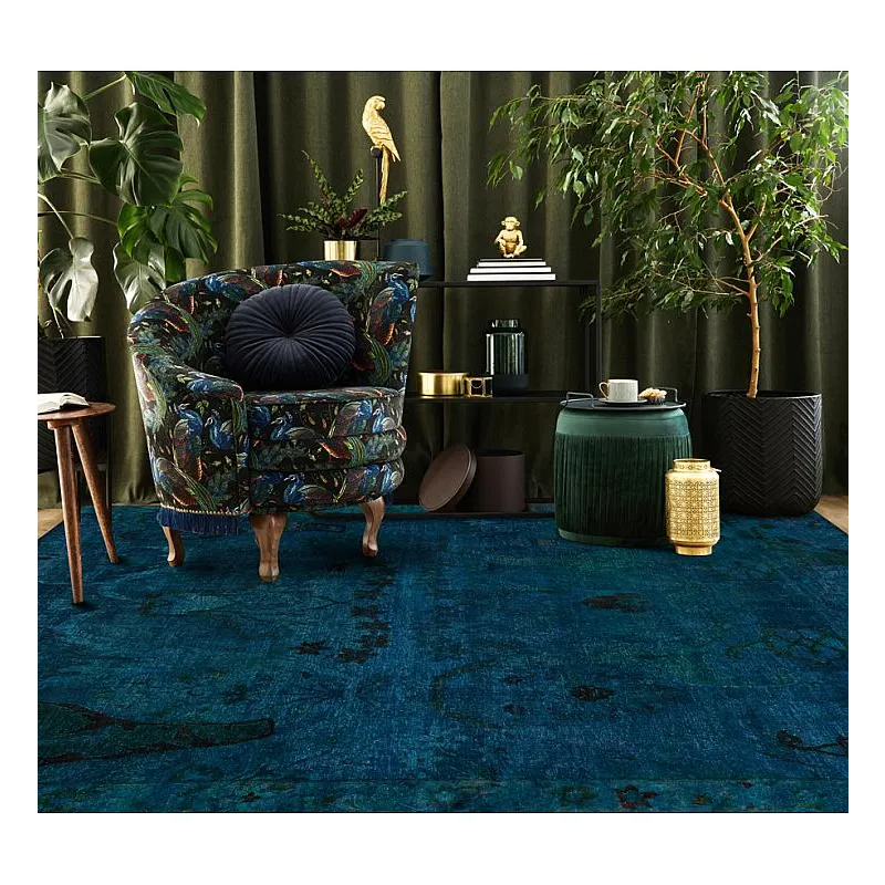 Assorted Traditional 151365 Noble House Over Dyed Ac 228, Blue Mix