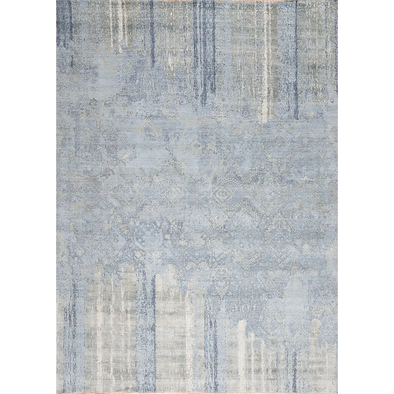 Avant Garde Series 151872 Avant Garde Wool &amp; Silk , Bohemian, Sky Blue