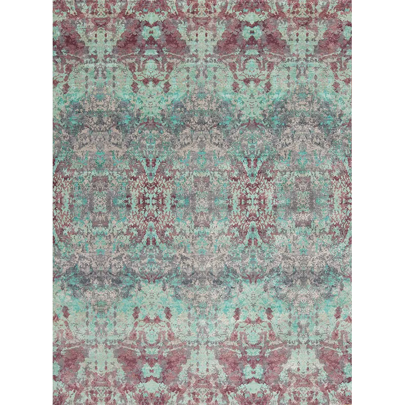Fanciful Wool &amp; Silk, Visionary, Aqua-Berry