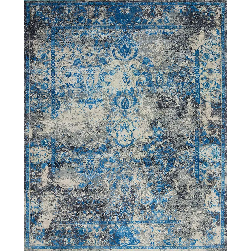 European Reserve Wool &amp; Silk, Versailles, Ivory-Blues