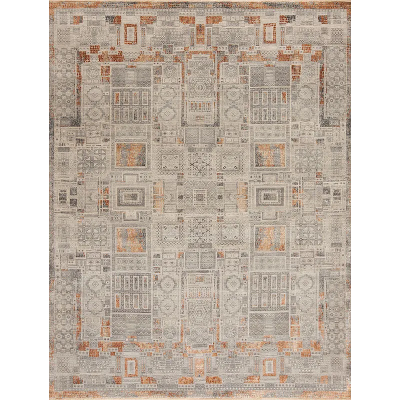 Manhattan Reserve Wool &amp; Silk, Soho, Grey-Copper