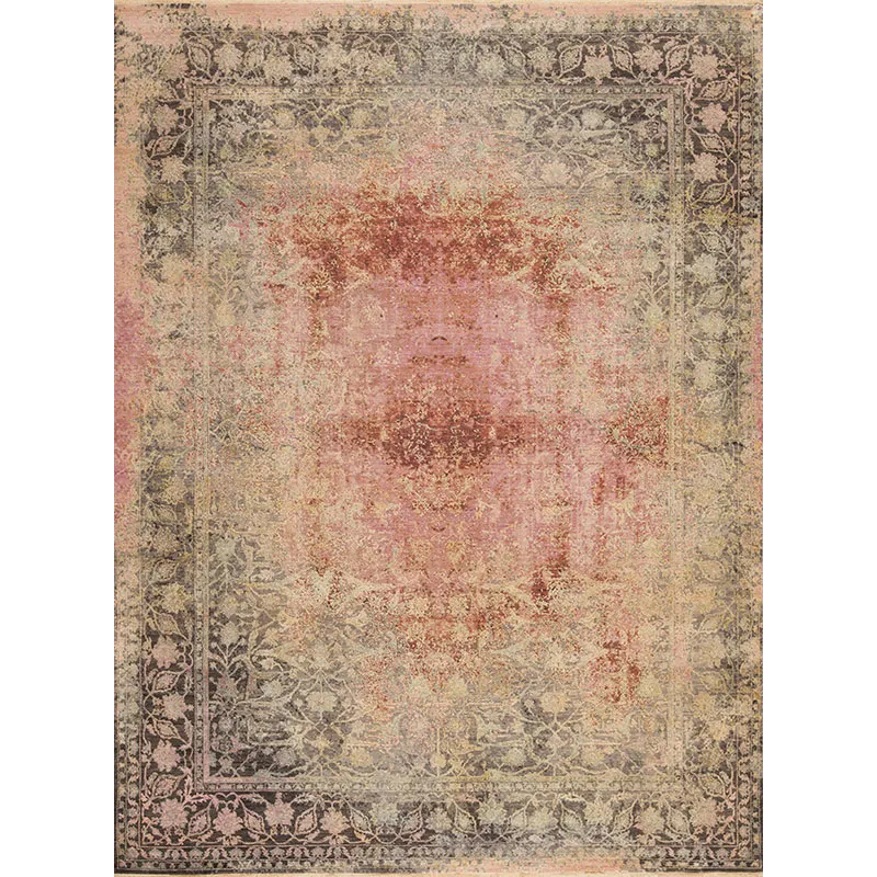 Ancient Wool &amp; Silk Marathon, Rose-Charcoal