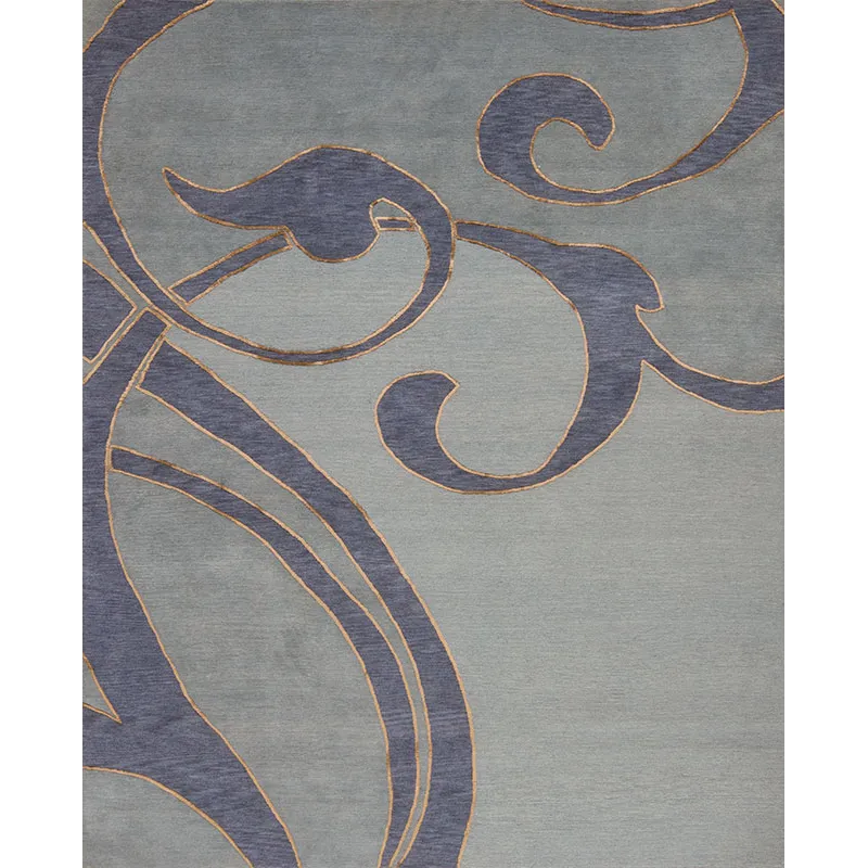 Modern Tibet 2, Swan, Blue