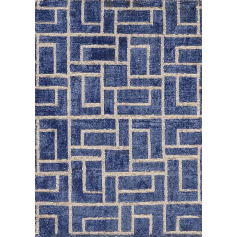 Vanguard Wool &amp; Silk Tiles, Cobalt