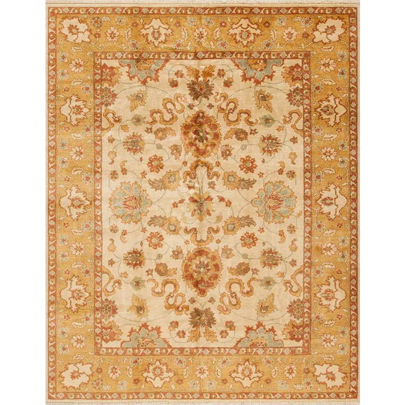 Traditional One Of A Kind, 154351 Oushak Collection Oushak