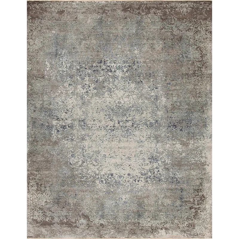 Ancient Wool &amp; Silk Argos, Ivory-Silver
