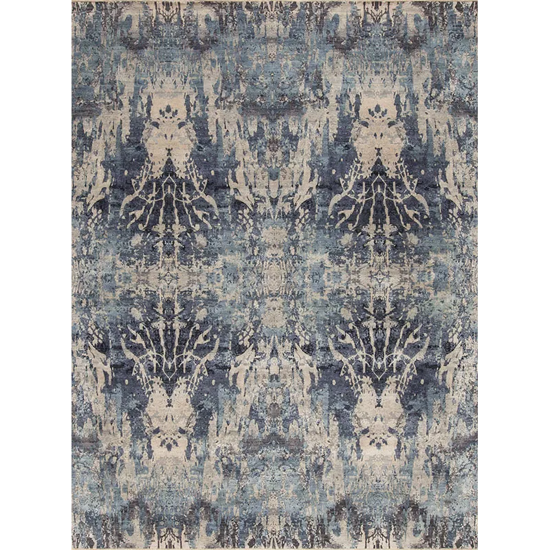 Impressions Wool &amp; Silk, Euphoria, Blue-Taupe