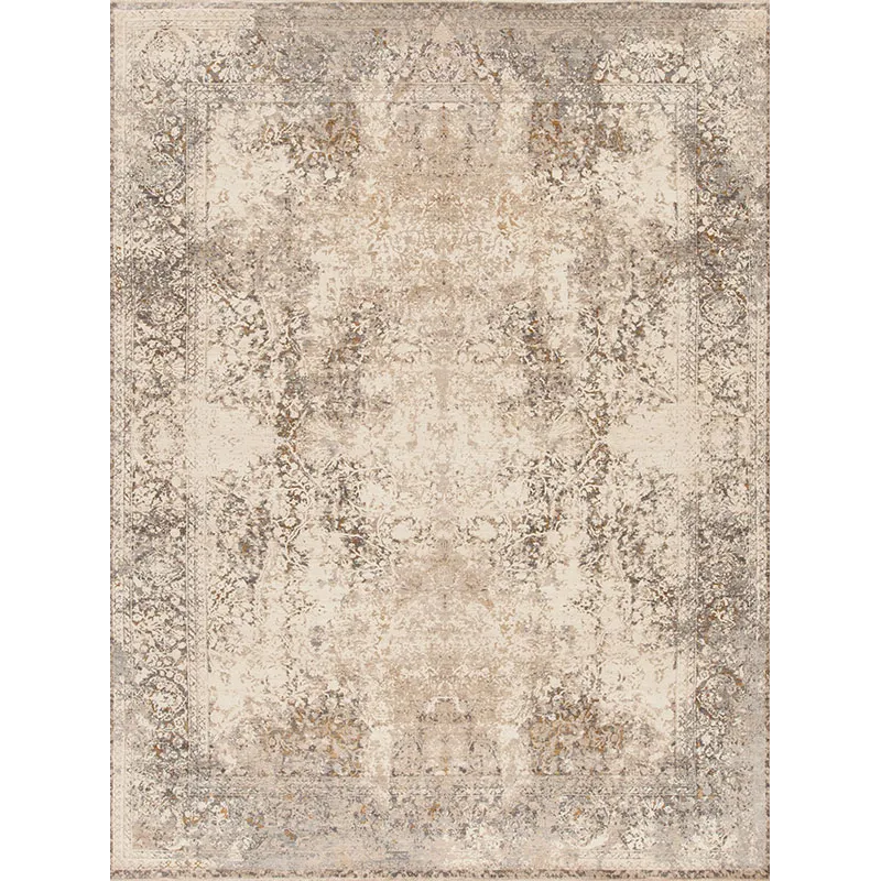 Ancient Wool &amp; Silk Genoa, Ivory-Grey