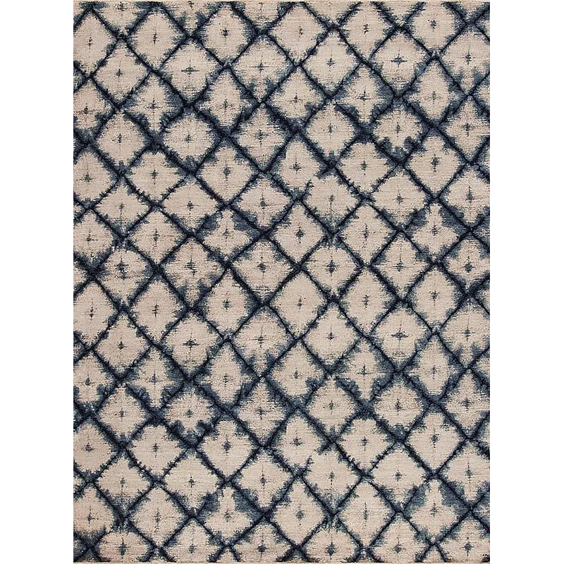 Shibori, Akita, Ivory-Blue