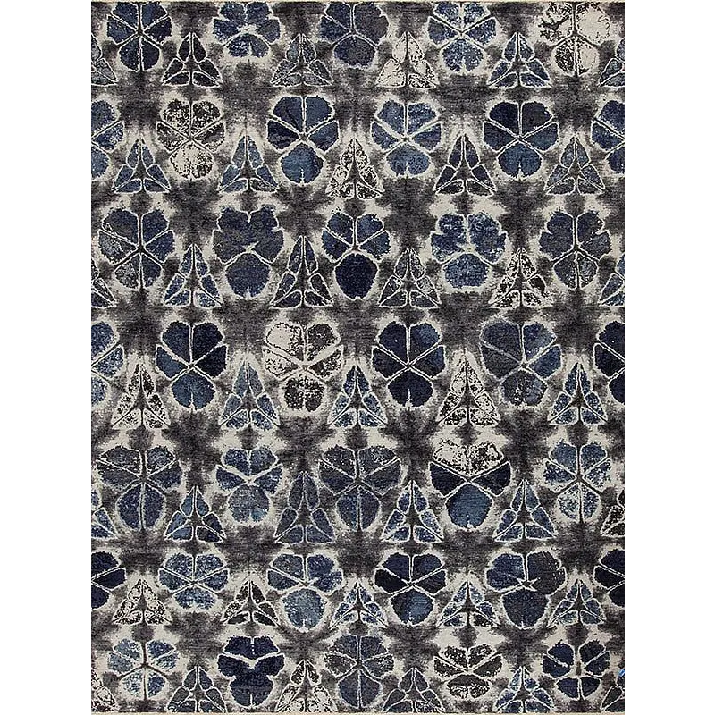 Shibori Couture, Mito, Grey-Blue