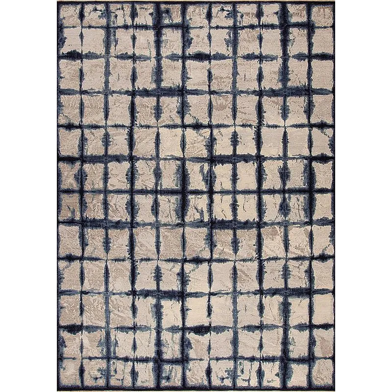 Shibori Series 156521 Shibori , Midori, Cream-Blue