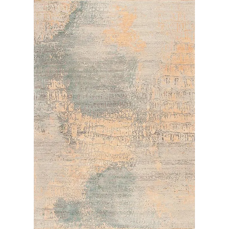 166667 Panache Wool &amp; Silk , Verve, Aqua-Grey