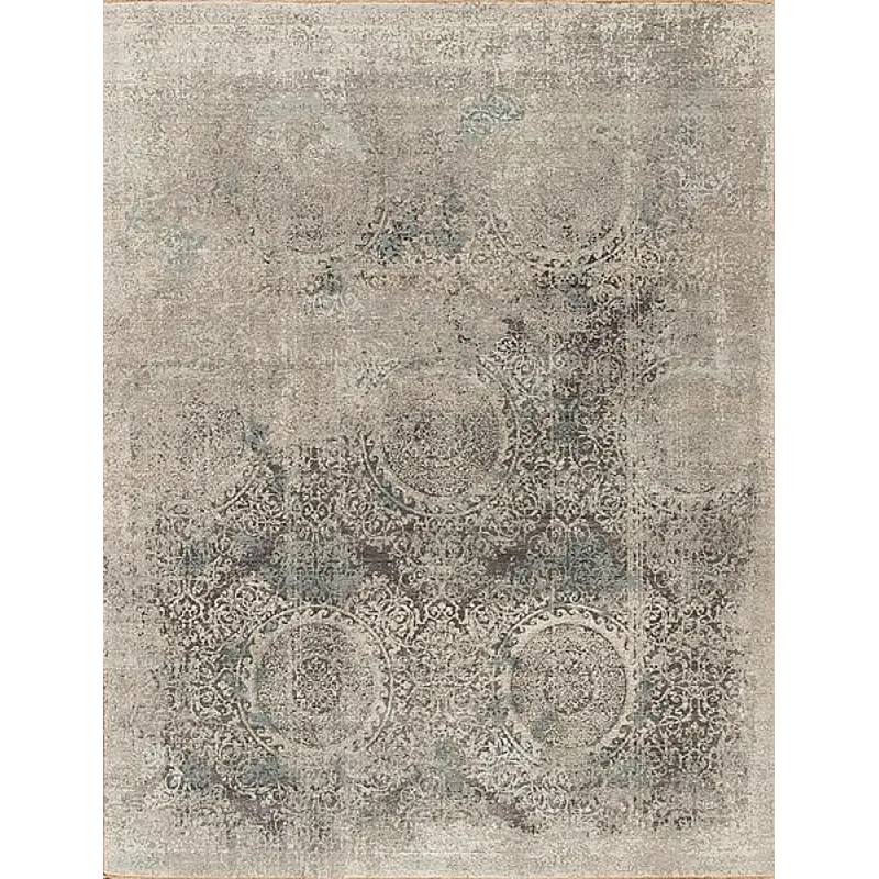 Transcendence Wool &amp; Silk Brilliance, Grey Blue