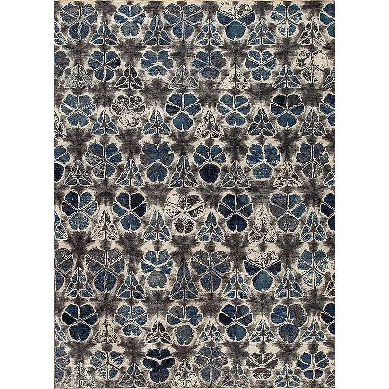 Shibori Series 173843 Shibori Couture , Mito, Grey-Blue