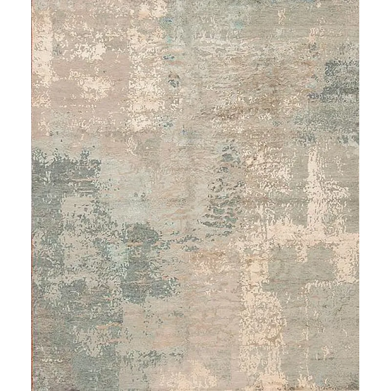 Chic Wool &amp; Silk Sassy, Silver-Blue
