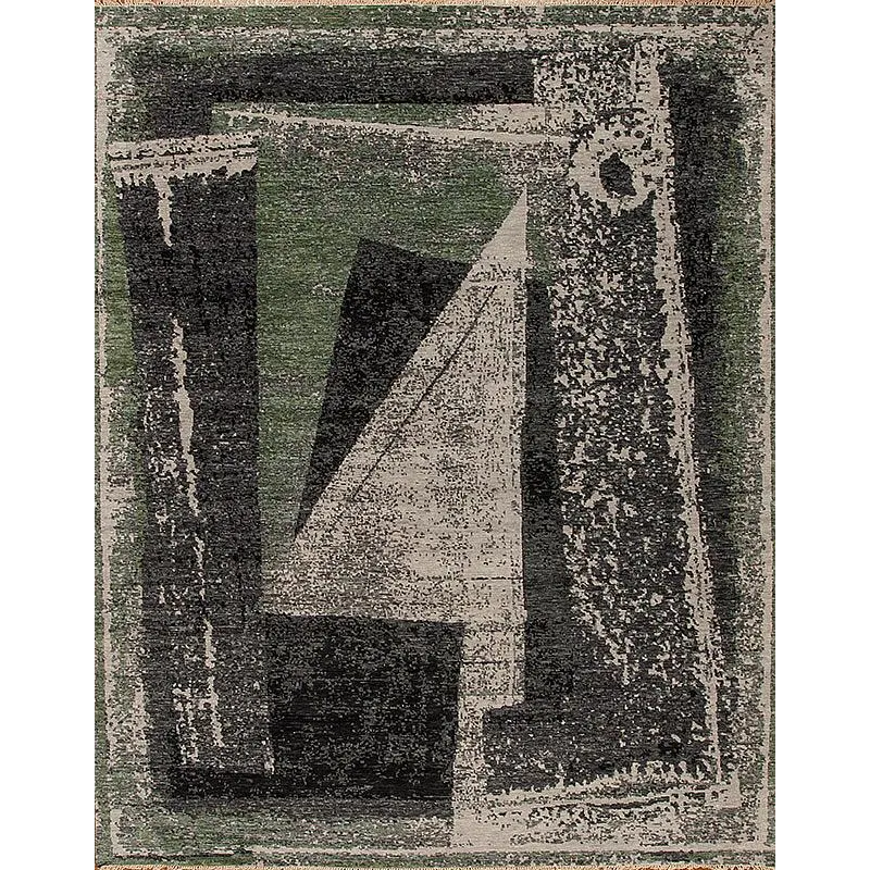 Modern Times Futuristic, Charcoal-Green