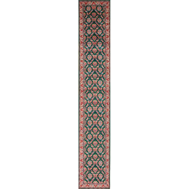 Assorted Runners 33033 Sino Persian Tp143, Emerald Green Ivory