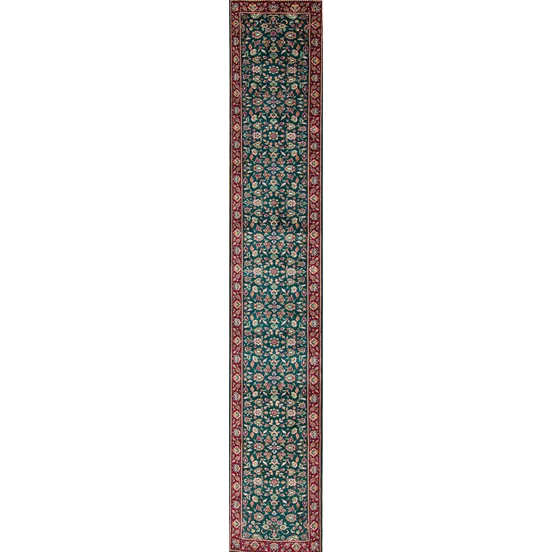 Assorted Runners 40714 Indo Persian B-115, Green Red