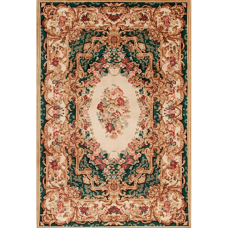Assorted Traditional 49778 Sino Aubusson Ca433, Emerald Green