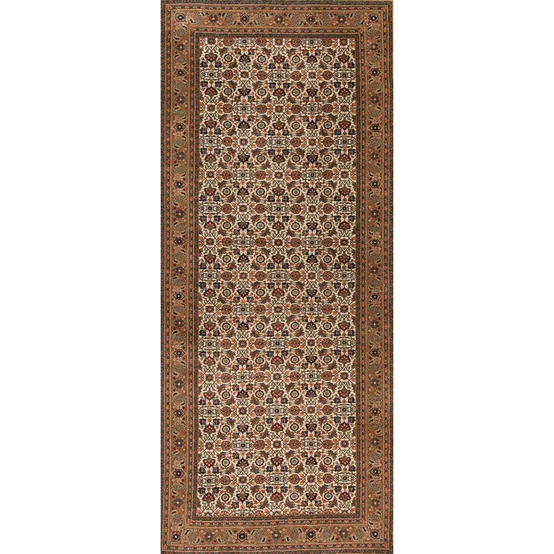 Assorted Runners 54514 Herati, Ivory/Light Green