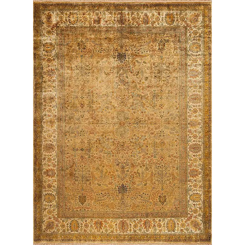 Assorted Traditional 85896 Golden Age 2 Sumac, Mint/Ivory
