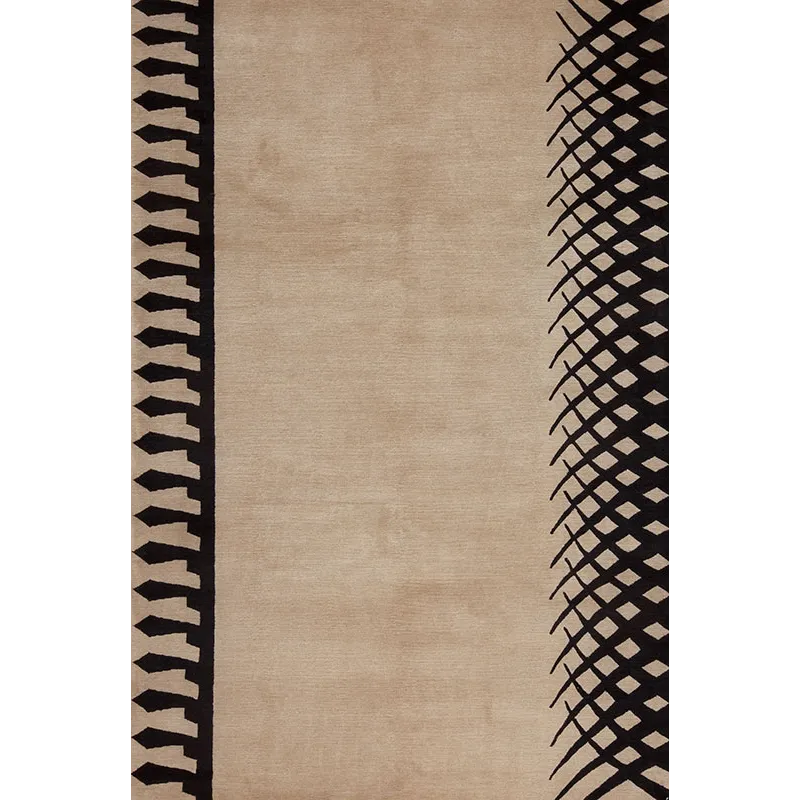 Assorted Modern 87055 K. Hoppen Tribal 80 Knot Wool Sa-06