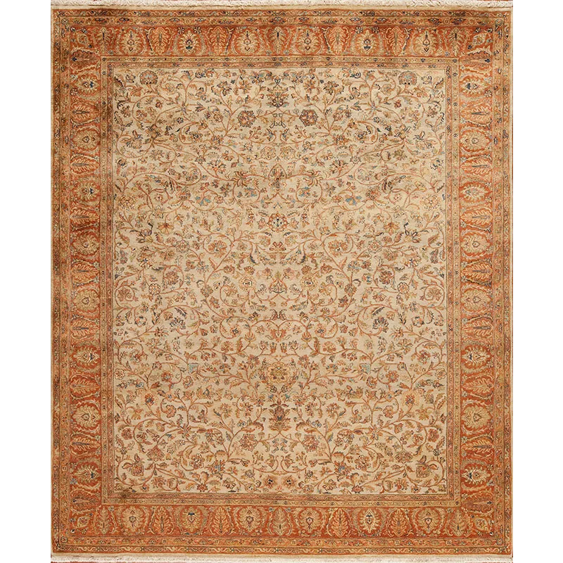 Pacific Heights, 87362 Ph-6011, Ivory/Rust