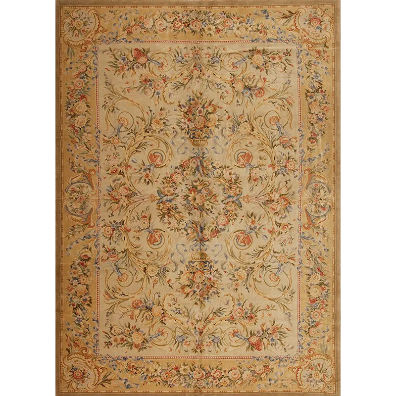 One of a Kind 89658 Savonnerie Collection , Ms-59, Ivory