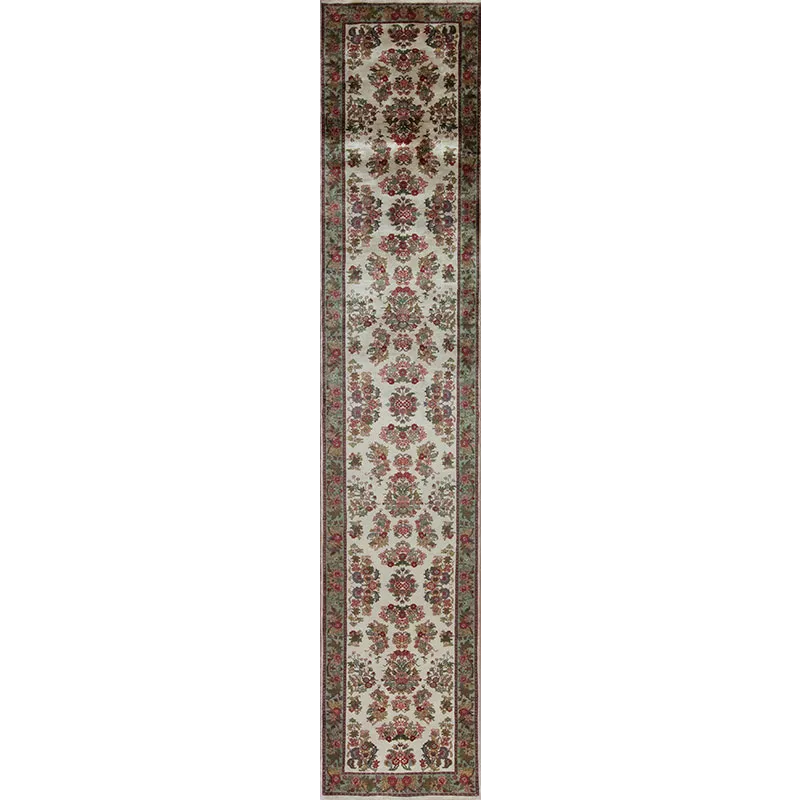 Assorted Runners 90583 British Raj York, Ivory/Sage