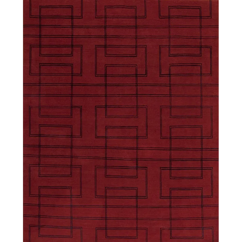 Modern Tibet 2, Architectural Lines, Paprika