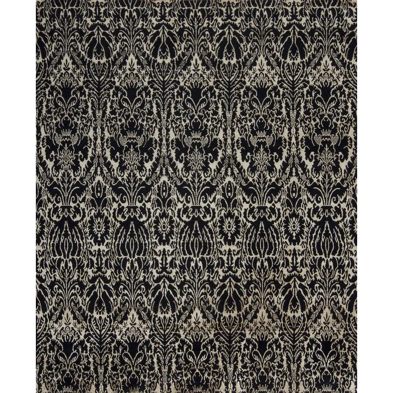Modern Tibet 3 , Damask Damask, Black