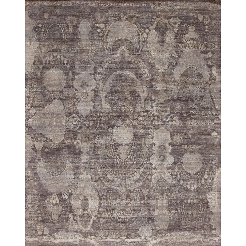 Manhattan Reserve Wool And Silk , Hanover Square, Cool Grey