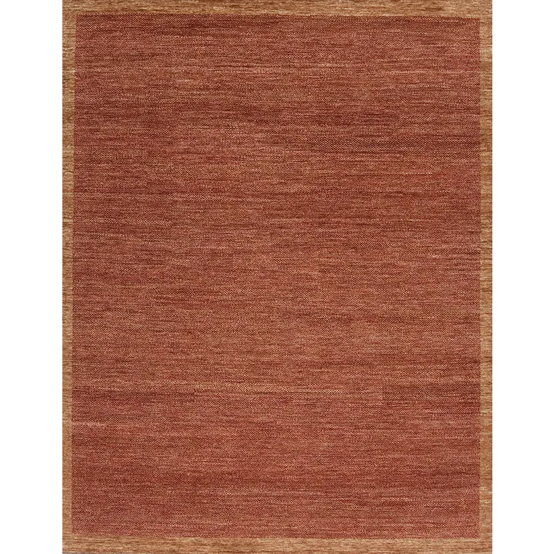 Textures, Herringbone, Crimson/Pumpkin