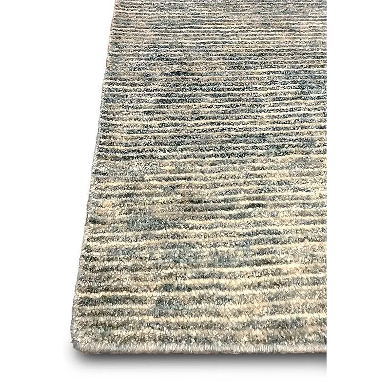 Dunes Wool &amp; Silk Linear, Blue