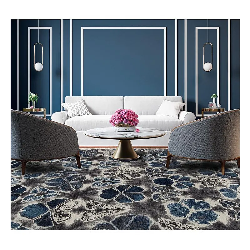 Shibori Couture, Mito, Grey-Blue