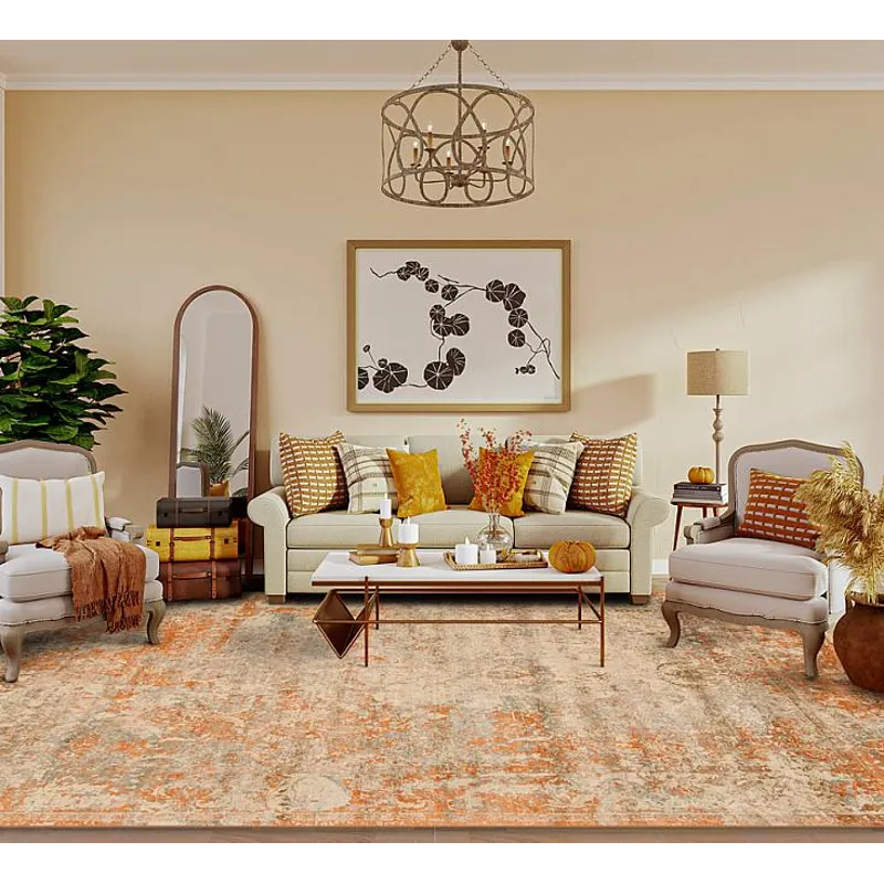 European Reserve Wool &amp; Silk, Versailles, Ivory-Coral