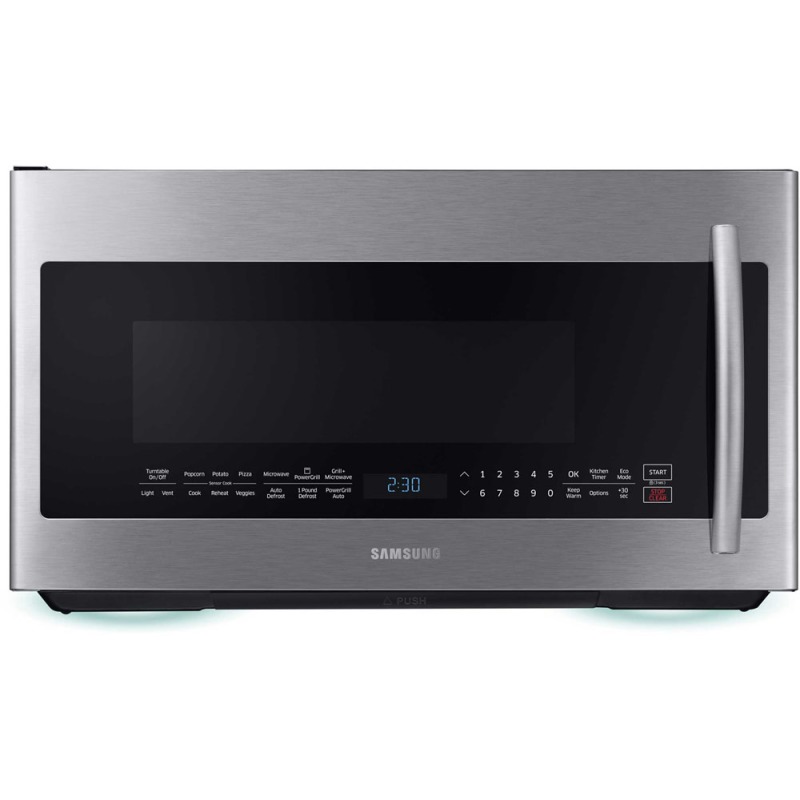 PowerGrill OTR Microwave , Ceramic Int, LED Cooktop Light, Snsor Cook