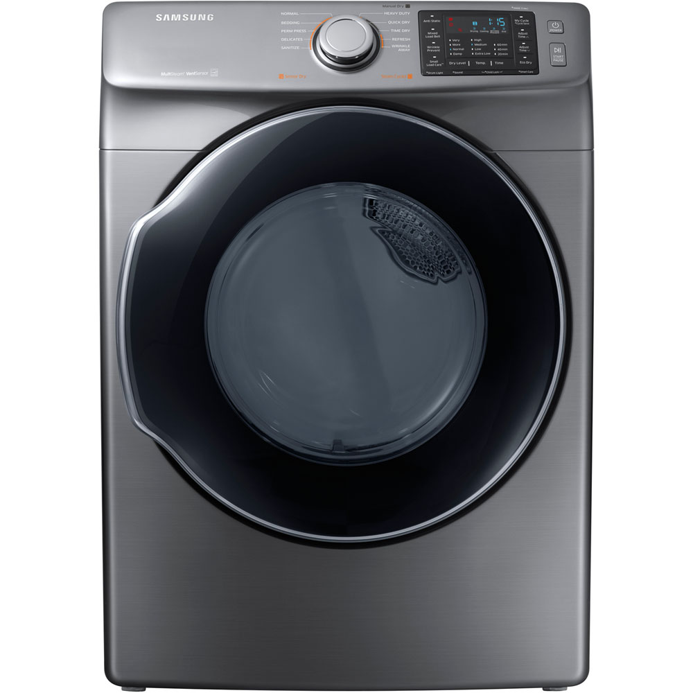 7.5 CF Electric Steam Dryer w/ Multi Steam DVE45M5500P by Samsung at