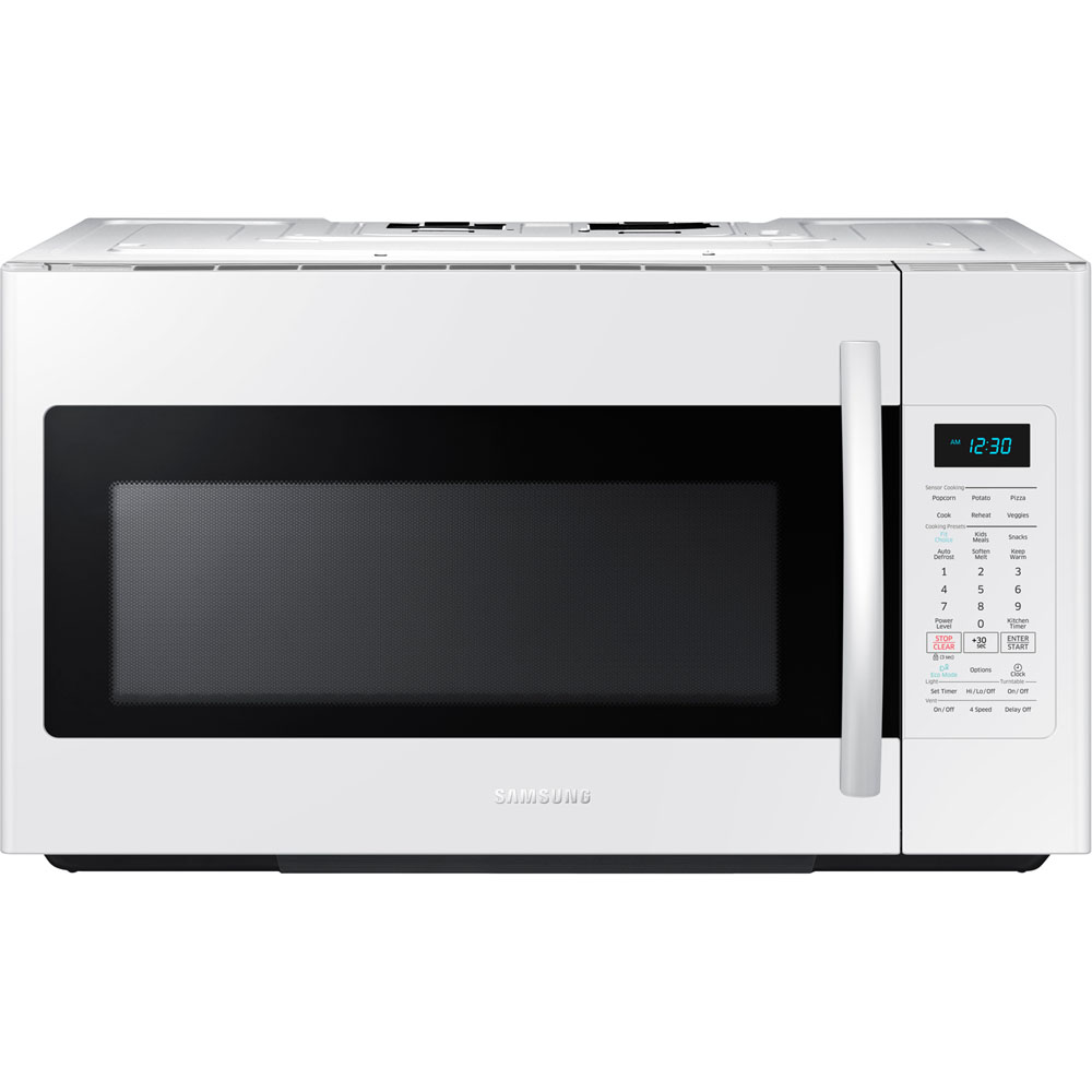 1.8 Cu.Ft. OTR Microwave ME18H704SFW by Samsung at Missouri Furniture
