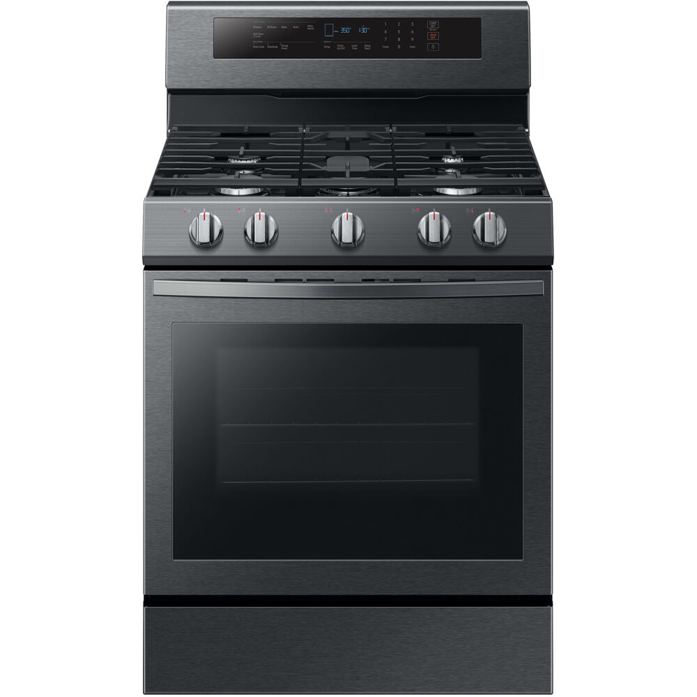 5.8 cu ft Gas Range, True Convection, Illuminated Knobs, 10K Oval