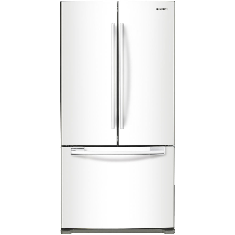 18 Cu.Ft. French Door Refrigerator RF18HFENBWW by Samsung at Missouri