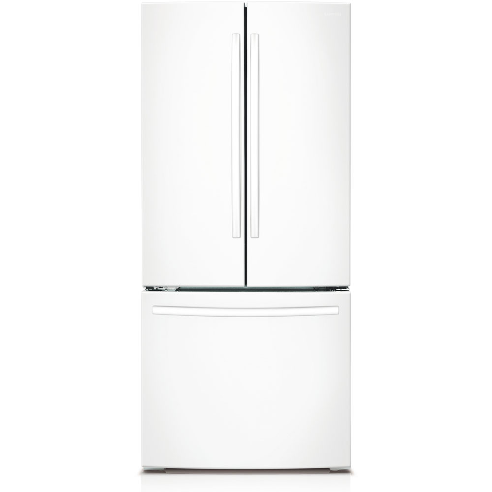21.6 Cu.Ft. French Door Refrigerator RF220NCTAWW by Samsung at Missouri