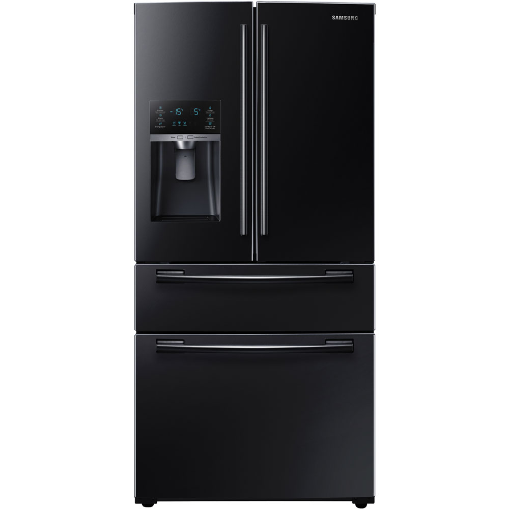 25 Cu.Ft. Four Door Refrigerator, 33" wide RF25HMEDBBC by Samsung at