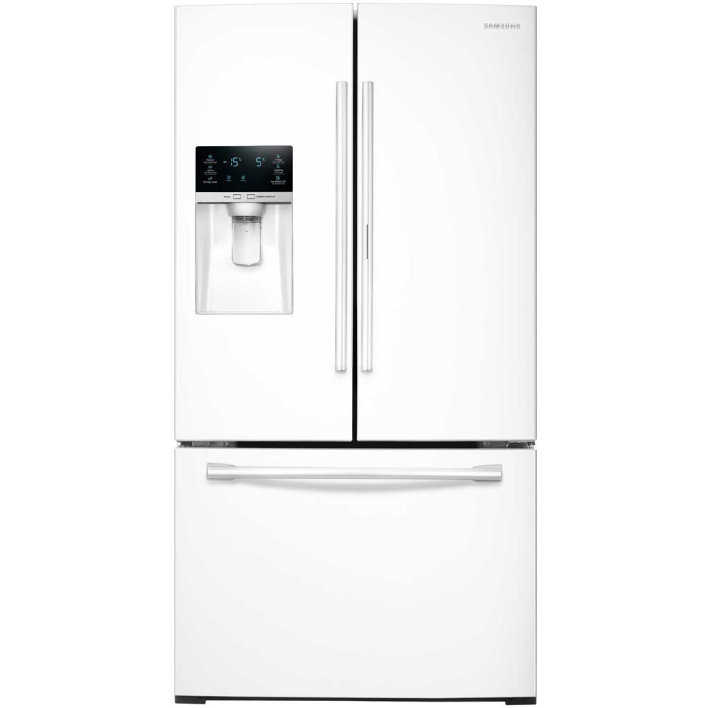 28 Cu.Ft. French Door Refrigerator, ShowCase RF28HDEDPWW by Samsung at