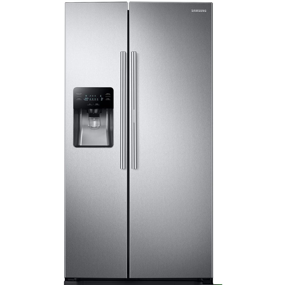 25 Cu Ft SxS Refrigerator Showcase Metal Cooling RH25H5611SR by Samsung